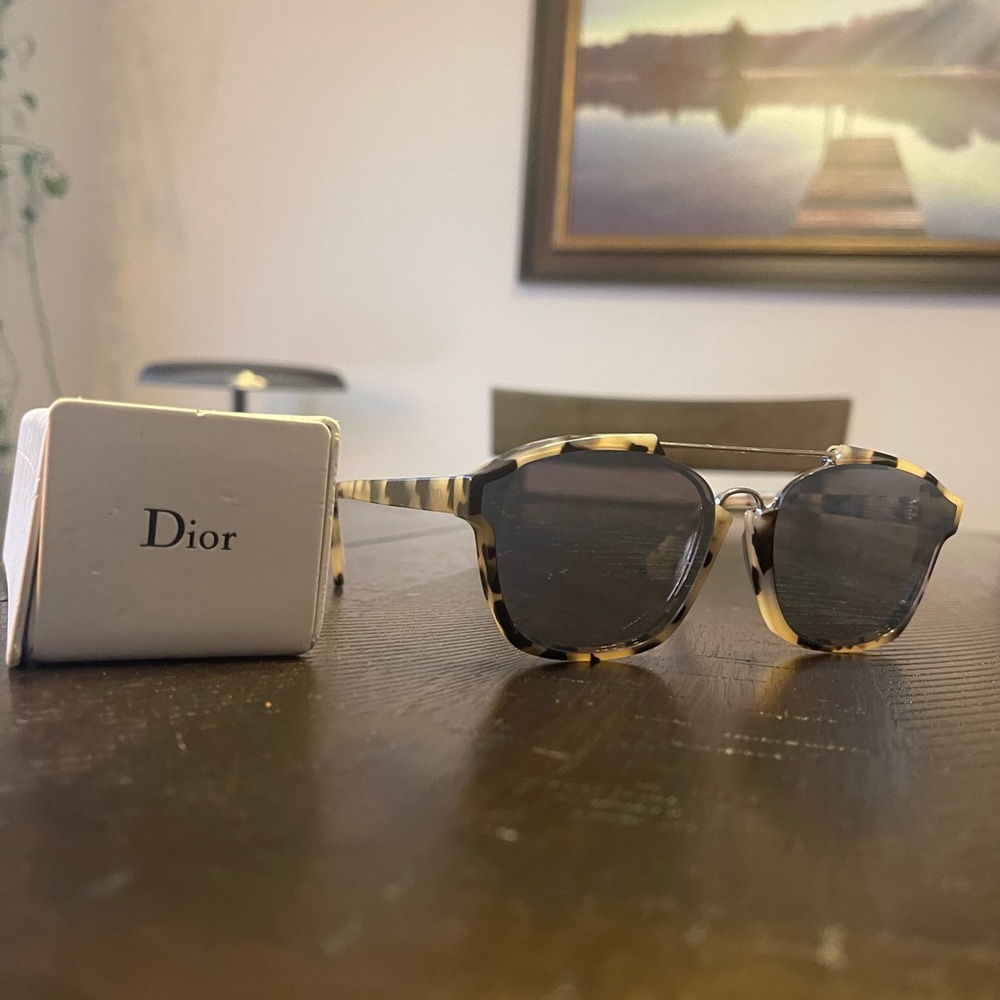 Christian Dior mirrored sunglasses NEW WITH BOX